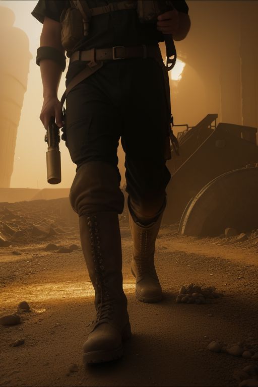 cinematically-realistic-Ultra-HD-details
Scene: The Whisper of Gold
Sun-scorched dust swirls around Ethan's boots (close u...